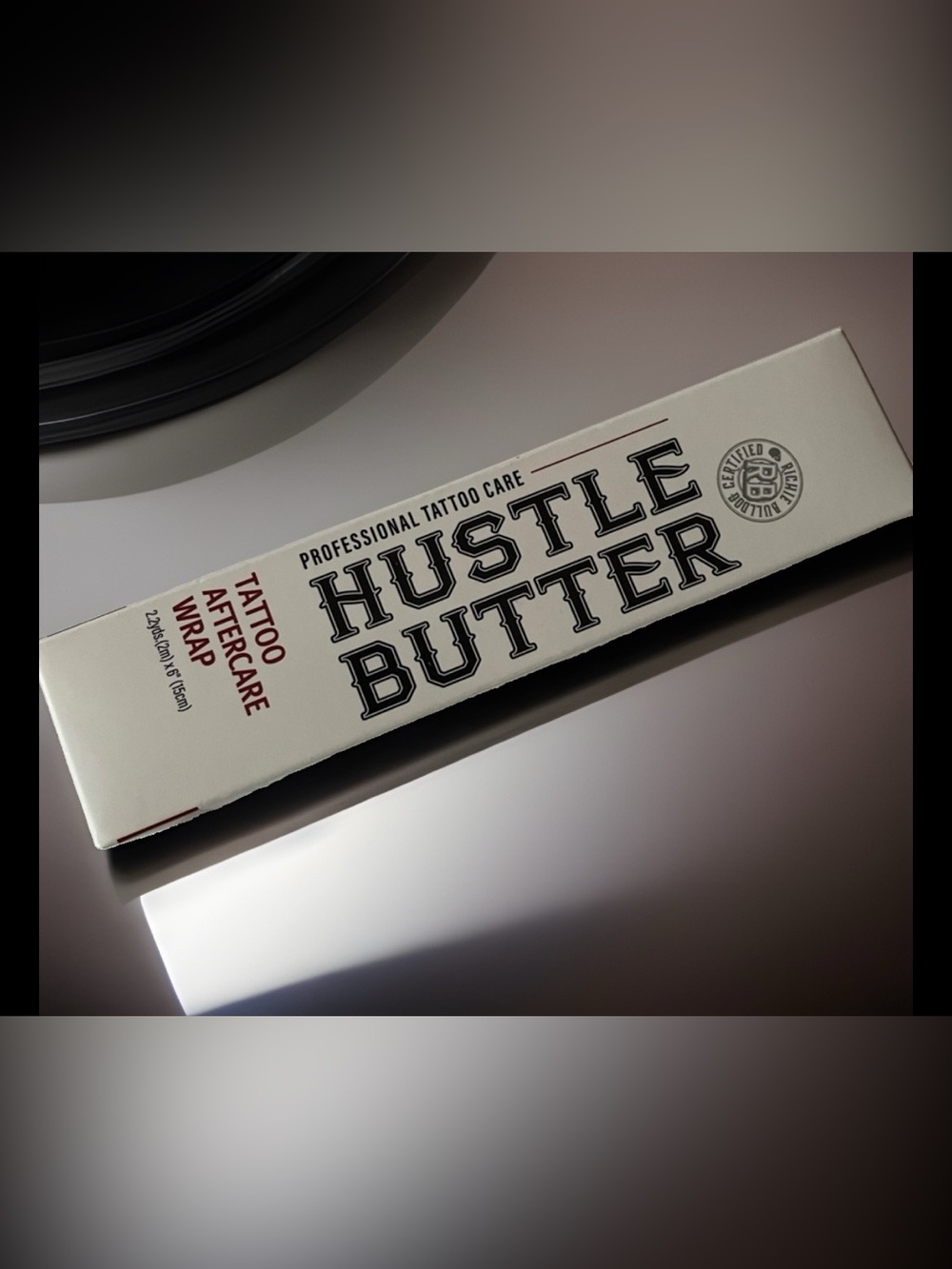 Hustle Butter Professional Tattoo After Care Wrap Richie Bulldog 6/28